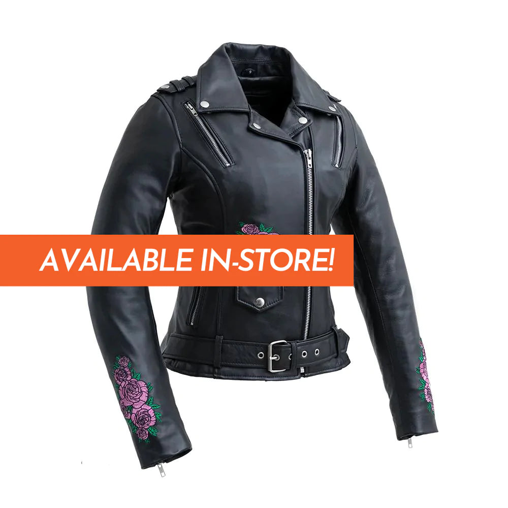 Bloom - Women's Leather Motorcycle Jacket